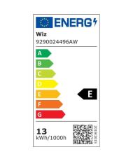 Verbundene Glühbirne Weiß variabel E27 100W