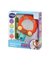 Lumi Lion Mirror Rattle