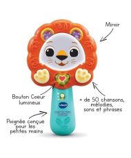 Lumi Lion Mirror Rattle