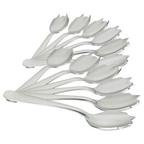 12 stainless steel oyster spoons 12 stainless steel oyster spoons