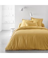 Taie d'oreiller - 50 x 70+5 cm uni - Ocre