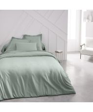 Drap housse - 140 x 200+30 cm uni - Celadon