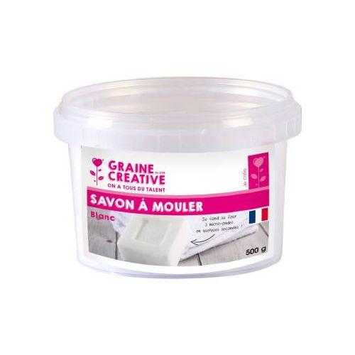 Bloc savon à mouler 500 g - opaque Bloc savon à mouler 500 g - opaque