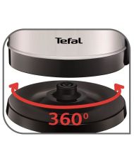 TEFAL Dialog hervidor de agua inalámbrico de acero inoxidable 1,7 L