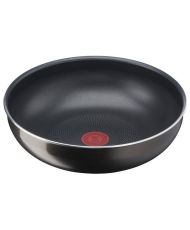TEFAL Wok 26 cm, Griff nicht im Lieferumfang enthalten, antihaftbeschichtet