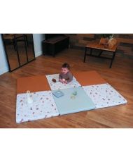 Maxi Tapis Malin Little Farmer - Multifonction 4 en 1 et évolutif - Tapis de jeu ou tapis d'éveil
