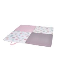 Tapis D'éveil - Tapis De Motricité - Tapis Jeu - Multifonction 3en1 - Couchage - 120 x 120 cm