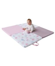 Tapis D'éveil - Tapis De Motricité - Tapis Jeu - Multifonction 3en1 - Couchage - 120 x 120 cm