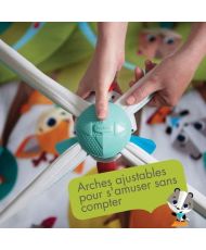 Gymini Into the Forest luxury play mat, with removable arches and musical toy