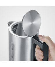 SEVERIN Reisewasserkocher – 0,5 l – 1100 W – Edelstahl und Schwarz