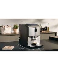 SIEMENS coffee machine - 5 drinks, 250g bean container, 1.4L water tank