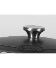 SITRAM Cocotte - 711075 - 4L Fonte émaillée ronde noir 