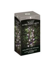 Ghirlanda solare da esterno - Stelle Ultra 50 LED - Bianco freddo - 11,8 m - 2 anni di garanzia