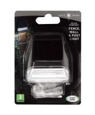 Packung mit 4 Solar-Wandstrahlern, Beleuchtung mit 3 Lumen – LED – Kunststoff – Grau
