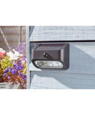 Packung mit 2 Sentine50 Lumen Solarstrahlern – Anthrazitgrau
