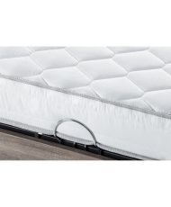 Electric relaxation mattress + box spring set - 140 x 200 cm - Foam