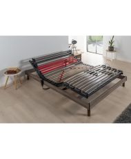 Elektrische Entspannungsmatratze + Boxspring-Set – 140 x 200 cm – Taschenfederkernmatratze