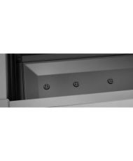 Ethica rectangular flower box 80 cm with graphite trellis