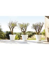 ARTEVASI Blumentopf Capri – 60 cm – Weiß