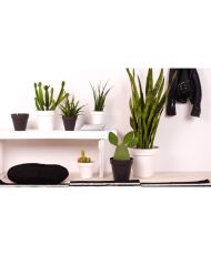 ARTEVASI Blumentopf Capri – 60 cm – Weiß