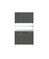 TACOMA Küchen-Sideboard 100 cm – mattgrau