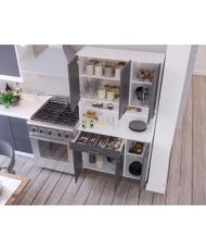 TACOMA Küchen-Sideboard 100 cm – mattgrau