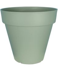 Bac à fleurs rond SOLEILLA - Plastique Ø 60 cm Vert argile
