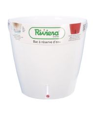 Bac à réserve d'eau - Rond Ø 36 x 33 cm - Blanc