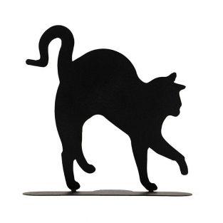 Spiral incense holder - Black cat