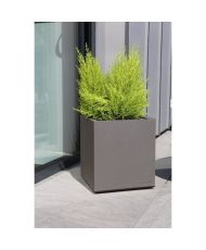 Granittank 40 x 40 cm – Grau – Mit Wasserreserve – 38 L