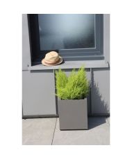 Granittank 40 x 40 cm – Grau – Mit Wasserreserve – 38 L