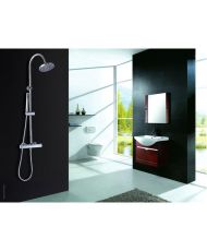 ROUSSEAU Duschsäule mit Loona-Thermostat-Mischbatterie