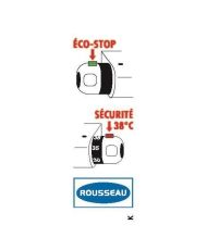 ROUSSEAU Volga 2 Thermostat-Brausebatterie