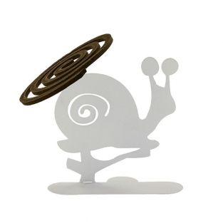 Porte-spirales d'encens - Alfredo l'escargot blanc