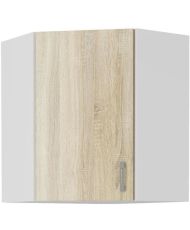 Eck-Hochschrank SARA – Sonoma-Eiche – 59 x 59 x 71,5 cm