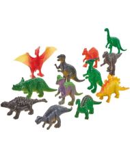 Dinosaures - avec add on (figurines de dinosaures) - 60 pcs - SCHMIDT SPIELE