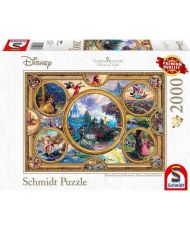Puzzle - SCHMIDT SPIELE - Disney Dreams Collection - 2000 pièces - Multicolore - Abstrait - Mixte