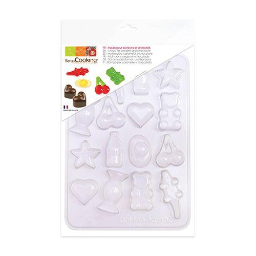 Plastic mold for candies & chocolates Plastic mold for candies & chocolates