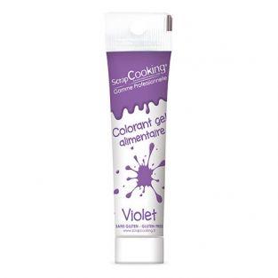 Colorant alimentaire en gel 20 g - violet