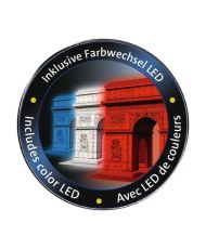Puzzle 3D Arc de Triomphe illuminé - Ravensburger - 216 pieces - sans colle - avec LEDS couleur