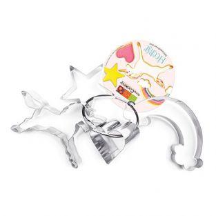 4 cookie cutters - Unicorn