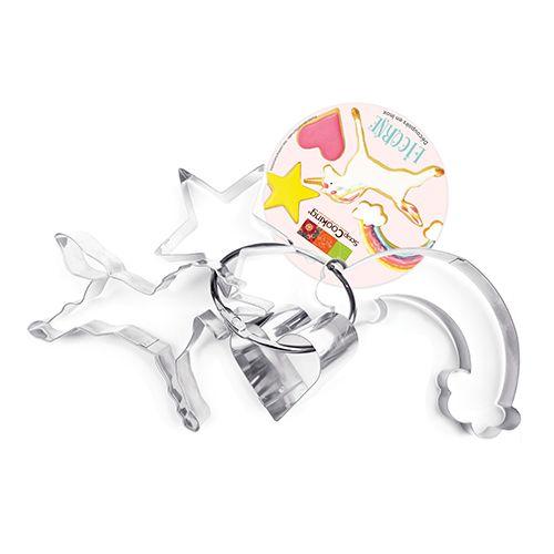 4 cookie cutters - Unicorn