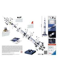 3D-Puzzle Saturn V-Weltraumrakete - Ravensburger - 440 Teile - NASA