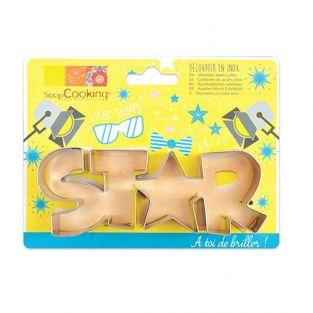 Découpoir à biscuits en inox - Star