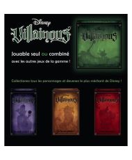 DISNEY VILLAINOUS - Ravensburger - Family strategy game - immersive and diabolical