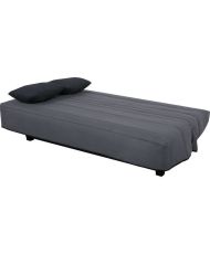 DUNLOPILLO Banquette clic clac 2 places - Gris - ReVEUR