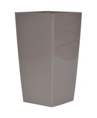 Pot de fleurs Nuance - Carré - 29 x 29 x 52 cm -Taupe