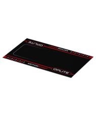 Bodenmatte für Rennsimulationscockpit OPLITE ULTIMATE GT Schwarz/Rot