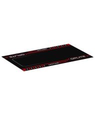 Bodenmatte für Rennsimulationscockpit OPLITE ULTIMATE GT Schwarz/Rot