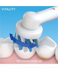 Brosse à Dents Électrique Oral-B - Blanche - Oscillatoire
